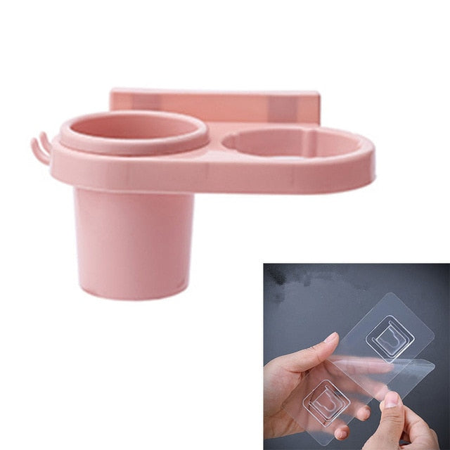 Self Adhesive Wall Mounted Bathroom Rack Organizer