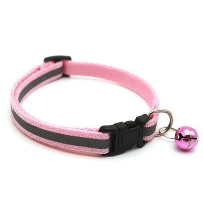 Pet reflective patch collar