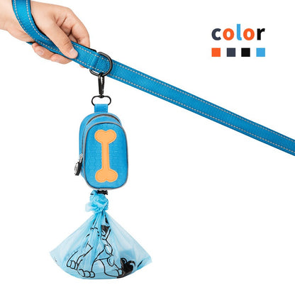 Dog Poop Bag Holder and Dispenser for Leash