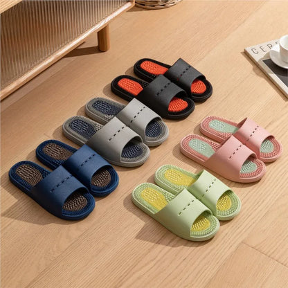 Personalized Massage Slippers Indoor Adult Summer Bath Non-Slip