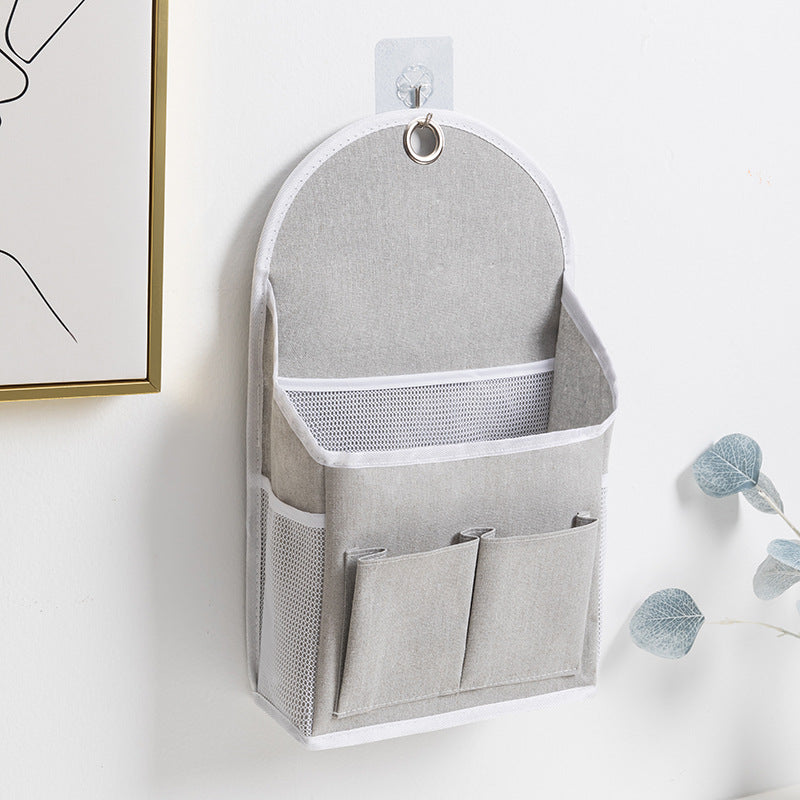 Dormitory home fabric storage hanging bag wall hanging storage bag