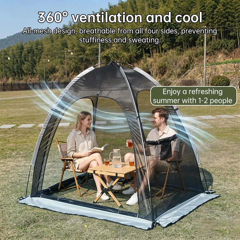 Mesh Tent with Mosquito-Proof Design — Double-Sized Anti-Insect Screen Canopy