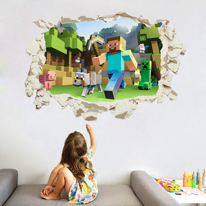 Minecraft Decorative Wall Sticker