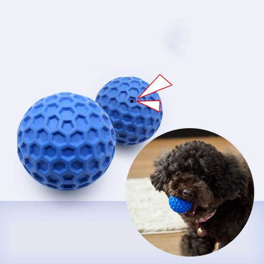 Chewing Molar Sound Interactive Rubber Toy Ball