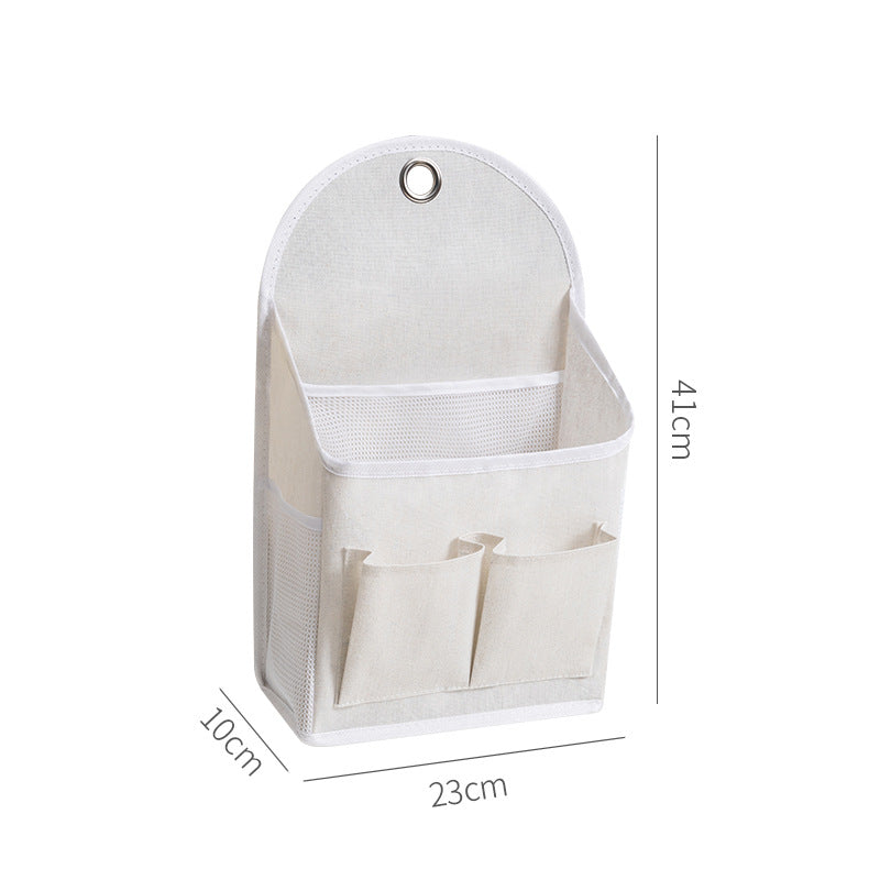 Dormitory home fabric storage hanging bag wall hanging storage bag