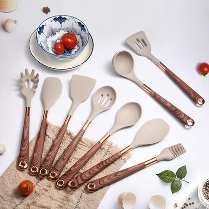 10pc Wooden Kitchen Tool Set