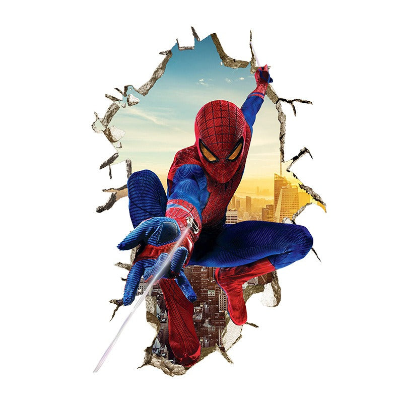 3D Spider Man Wall Sticker