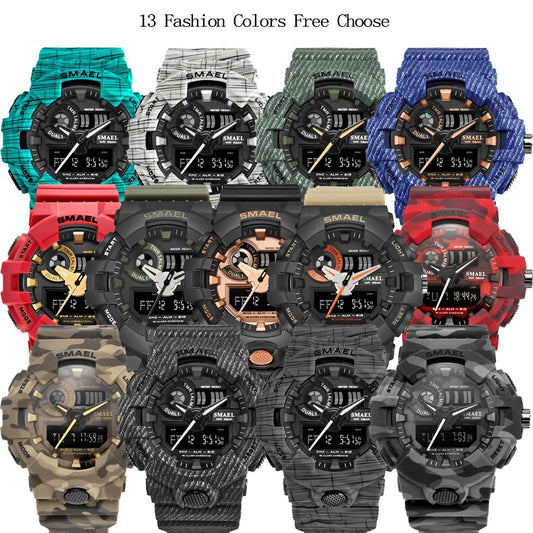 SMAEL Sport Watch 1642-1 & 8001 Watches