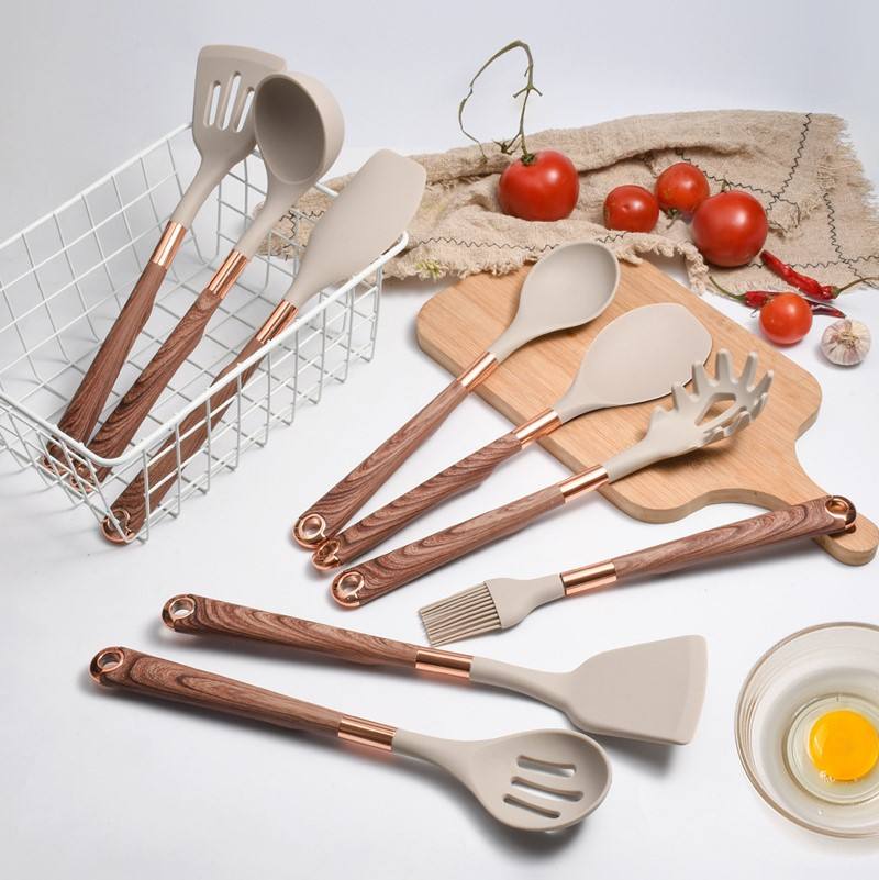 10pc Wooden Kitchen Tool Set