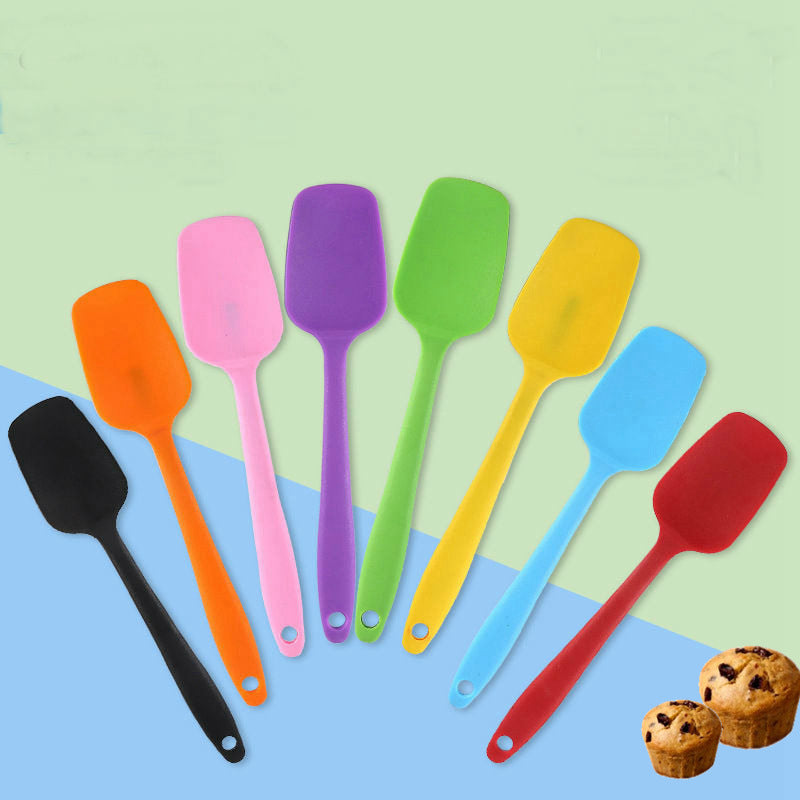 Large And Small Silicone Butter Spatula Spatula T Spatula Scraping Cream Stirring To Make Cake Baking Tools