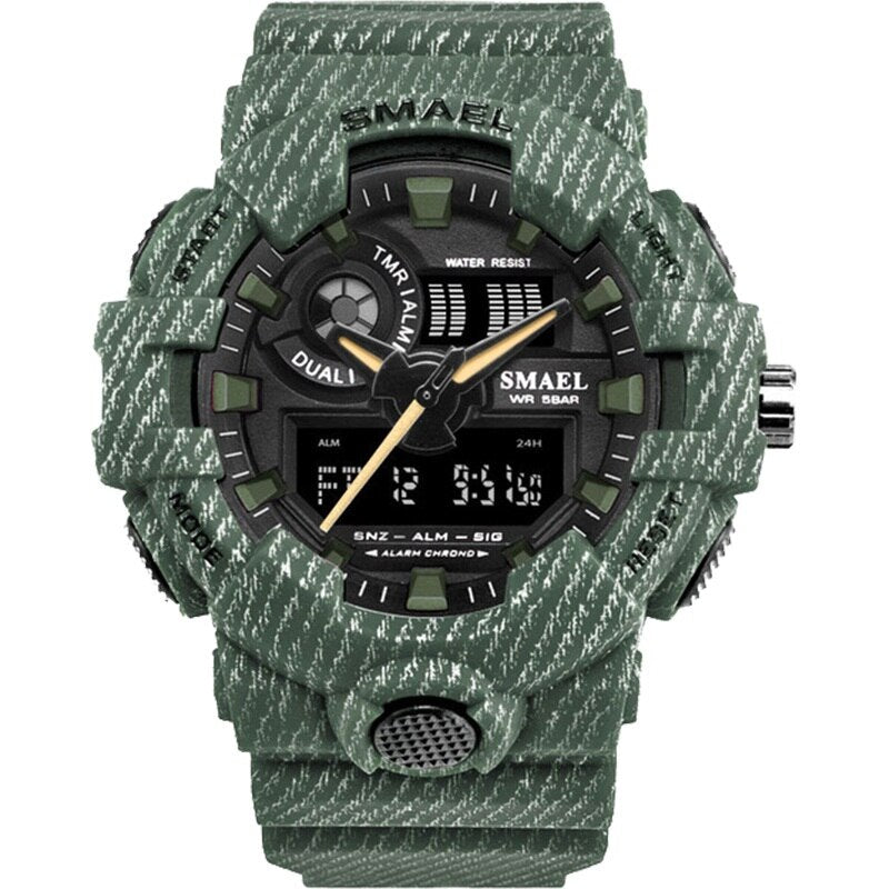 SMAEL Sport Watch 1642-1 & 8001 Watches