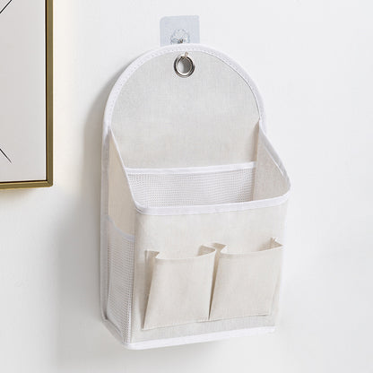 Dormitory home fabric storage hanging bag wall hanging storage bag