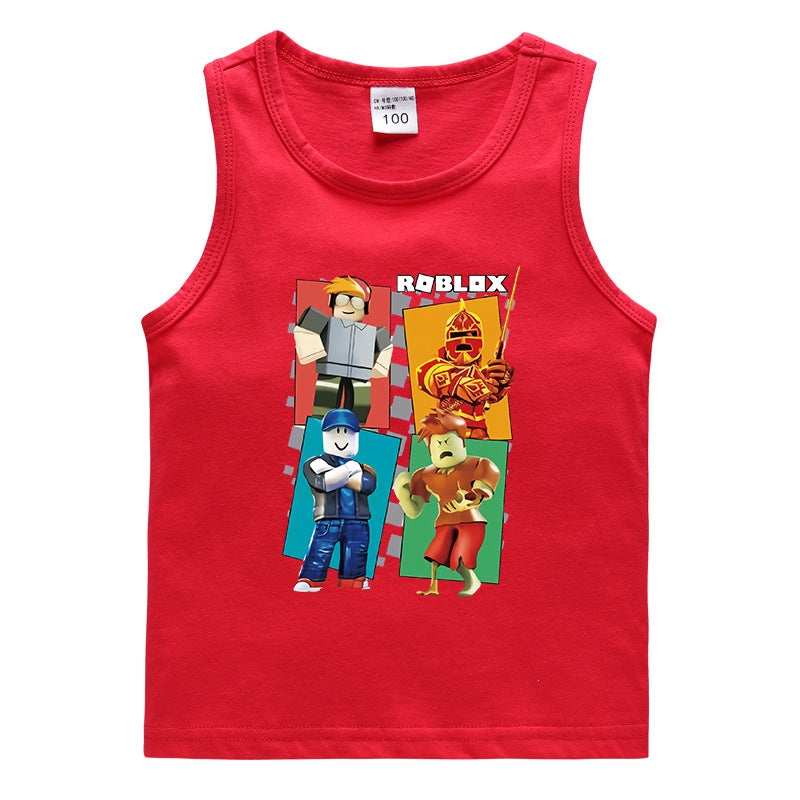 “Roblox” children‘s vest T shirt