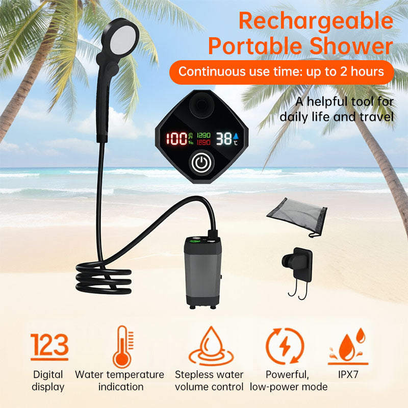 Portable Outdoor Shower Kit