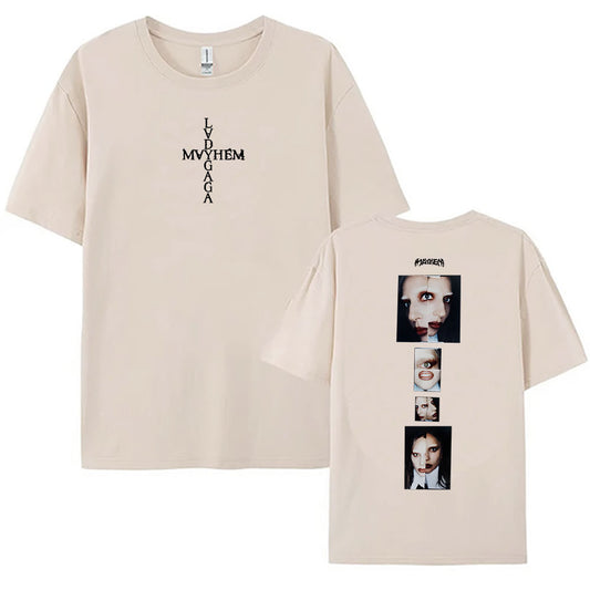 MayhemAlbum Fashion Tshirts Lady Gaga