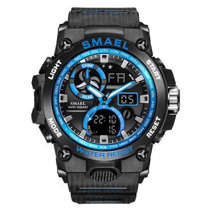 SMAEL 8011 Sport Watch Men Dual Time