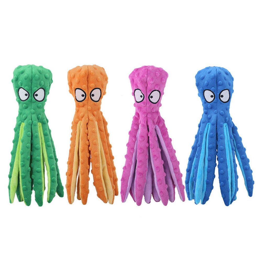 Cartoon Stuffed Plush Squeaky Toys
