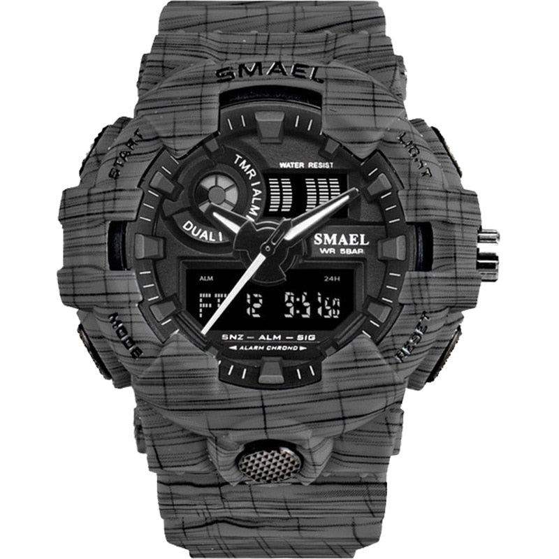 SMAEL Sport Watch 1642-1 & 8001 Watches