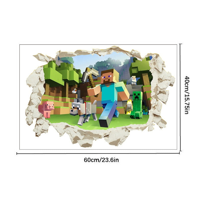 Minecraft Decorative Wall Sticker