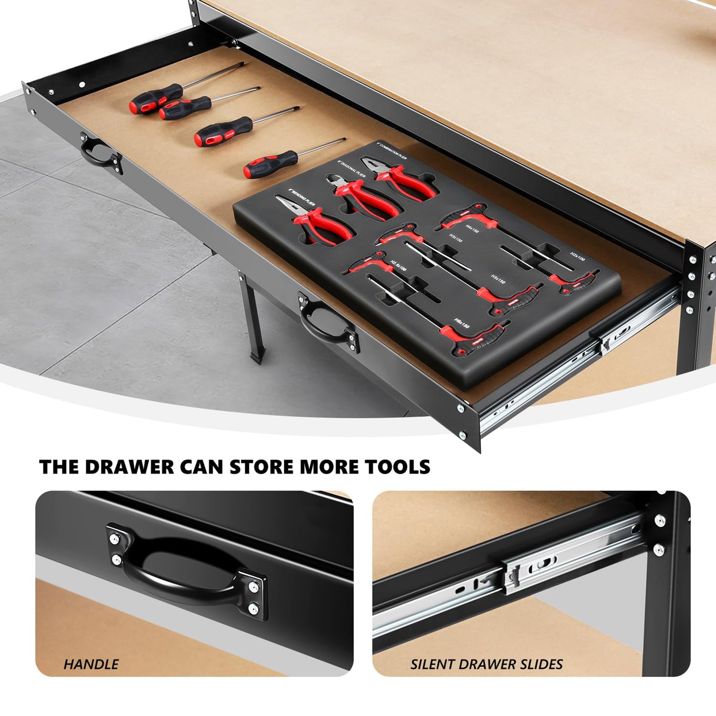 63" Workshop Tool Storage