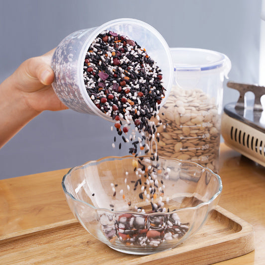 Food Storage Plastic Box Kitchen Sealed Jars