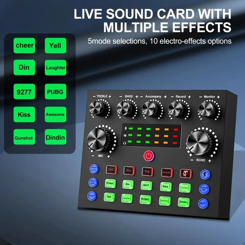 V8S Audio Mixer