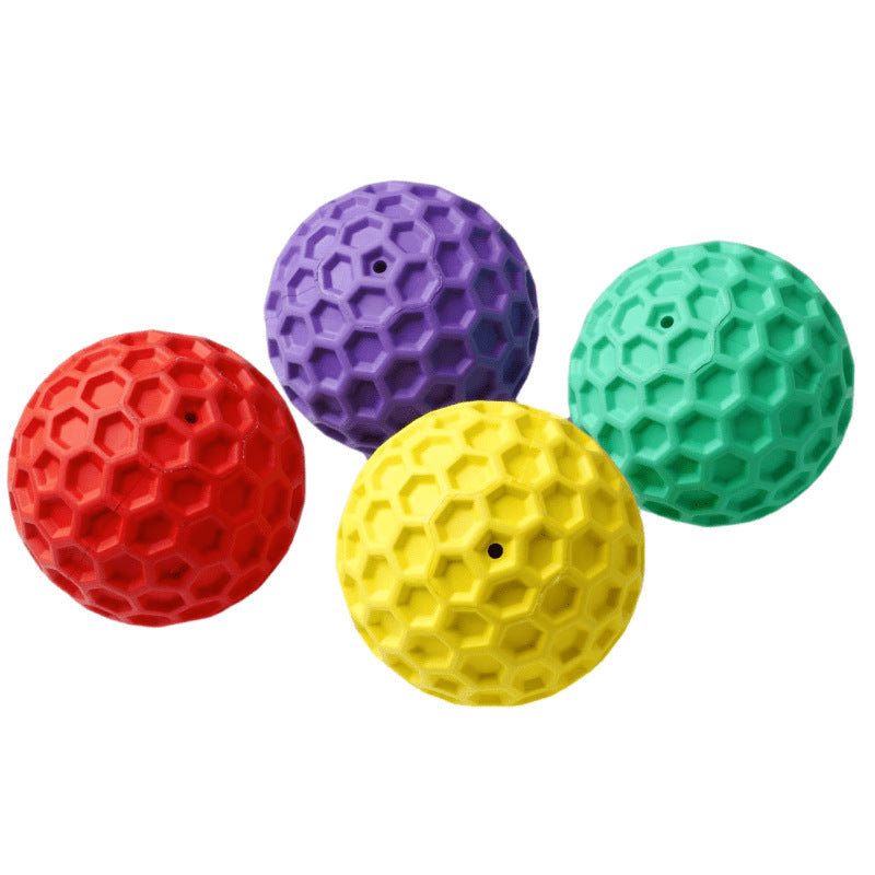 Chewing Molar Sound Interactive Rubber Toy Ball