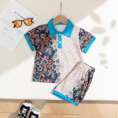 Children's Boys Short Sleeve Set