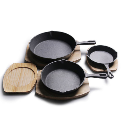 4pc Cast Iron Skillet Set