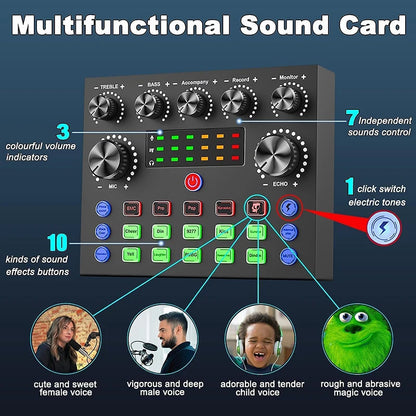 V8S Audio Mixer
