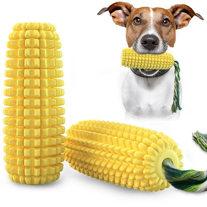 Corn Dog Toy Cotton Rope Teething Stick