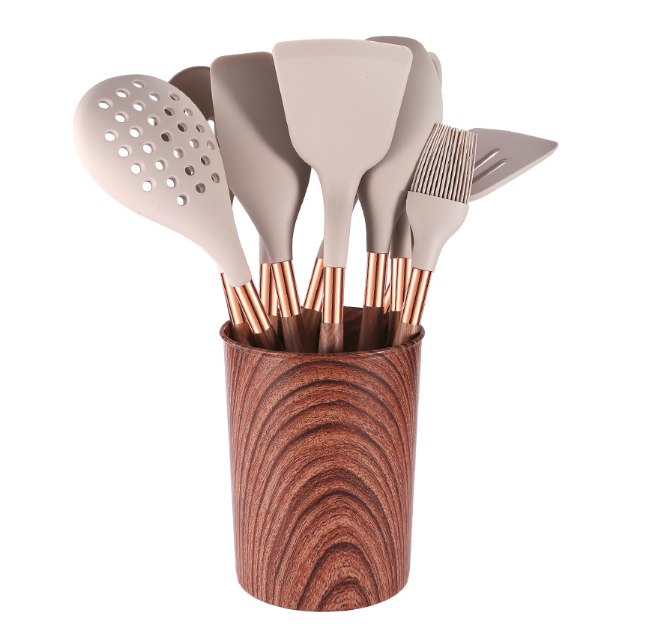 10pc Wooden Kitchen Tool Set
