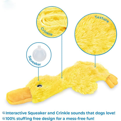 Cute Unfilled Duck Chewing Plush Toy