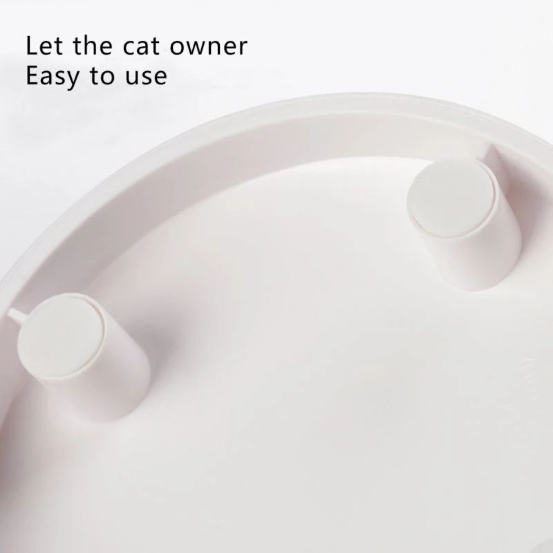 Pet Bowl With Sloping Mouth To Protect Cervical Vertebra