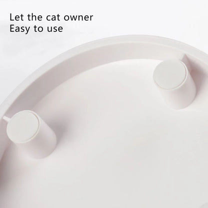 Pet Bowl With Sloping Mouth To Protect Cervical Vertebra