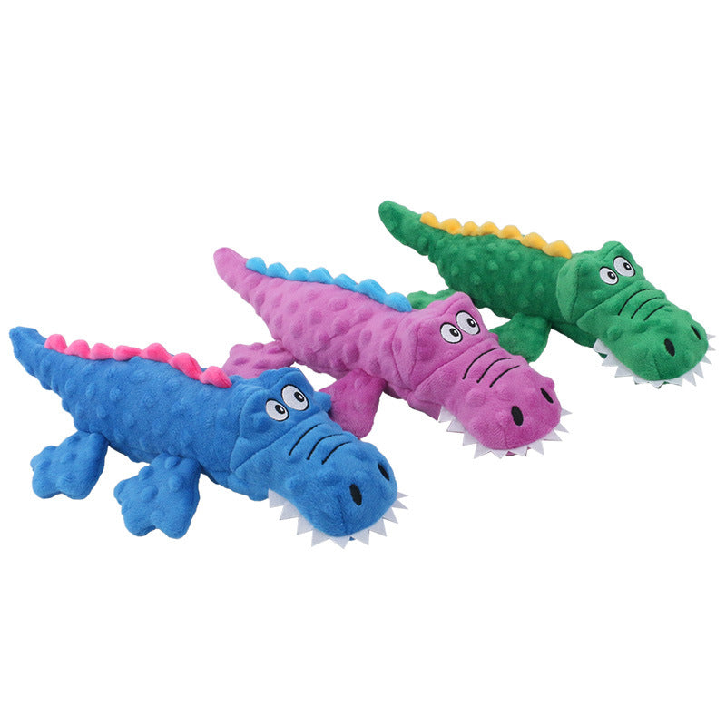 Crocodile Grinding Teeth Resistant Cute Cartoon Dog Toys