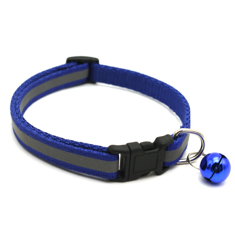 Pet reflective patch collar