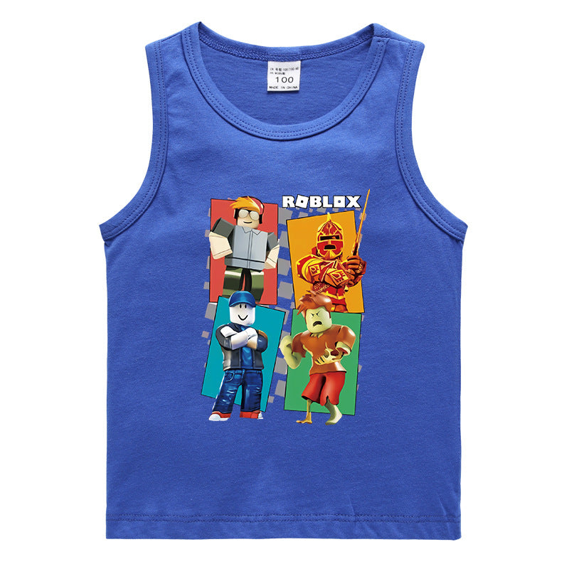 “Roblox” children‘s vest T shirt