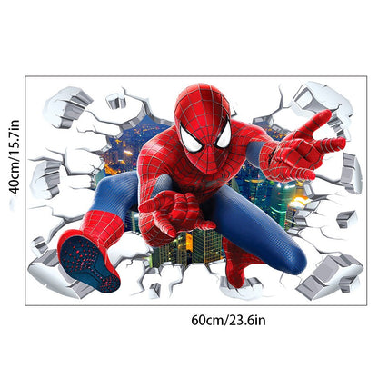 3D Spider Man Wall Sticker