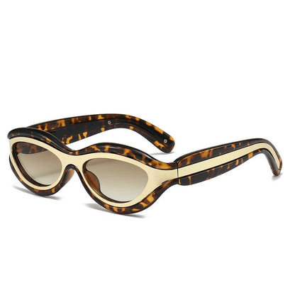 European and American windproof retro sunshade sunglasses