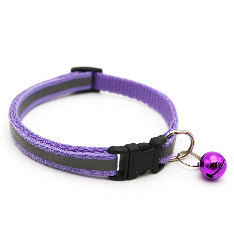 Pet reflective patch collar