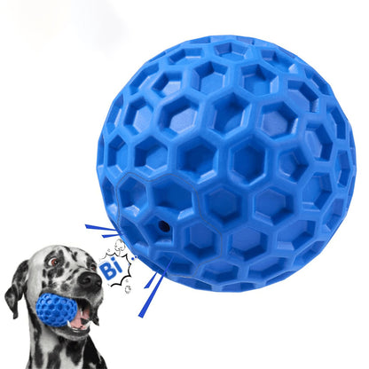 Chewing Molar Sound Interactive Rubber Toy Ball