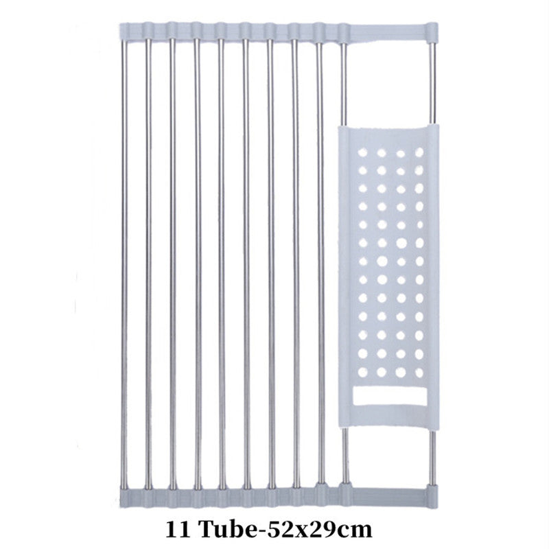 201 Stainless Steel Collapsible Drain Rack
