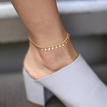 Gold Fashionable Women's Footwear