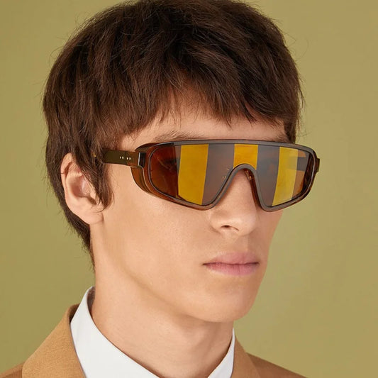 Fashion Shield Visor Mask Sunglasses