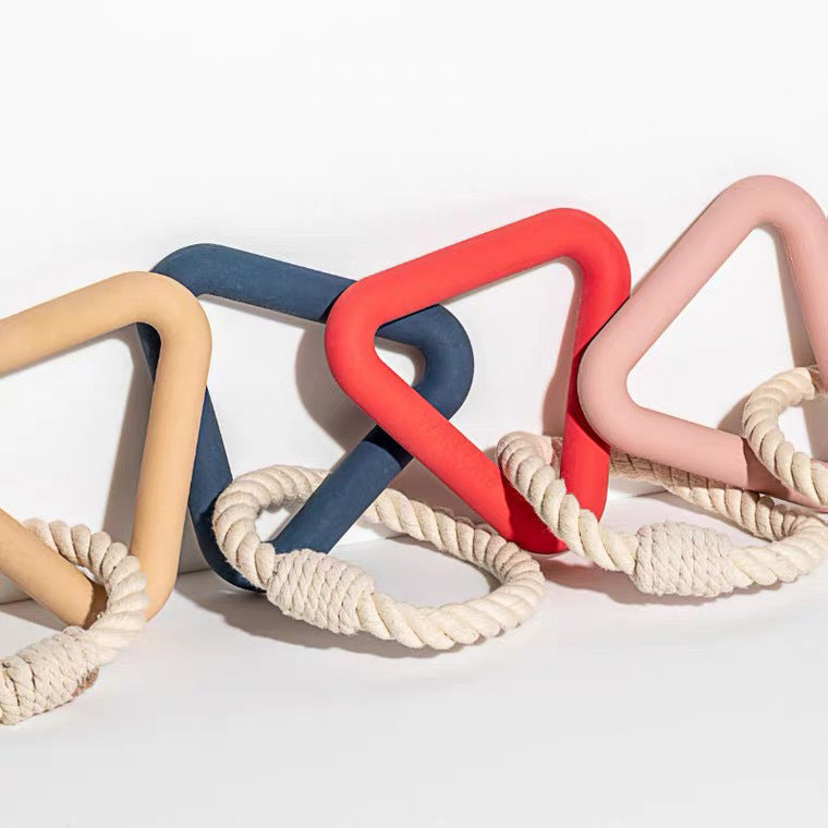 Triangle Pulling Training Interactive Toy