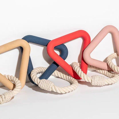 Triangle Pulling Training Interactive Toy