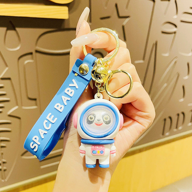 Cute Panda Astronaut Key Chain