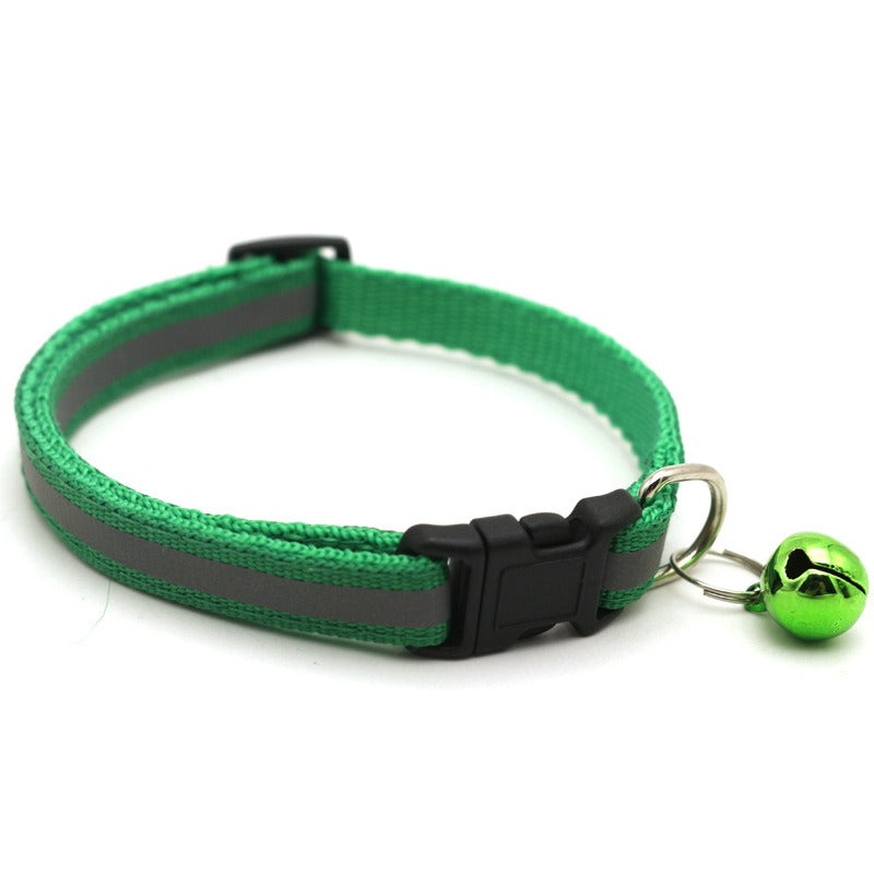 Pet reflective patch collar