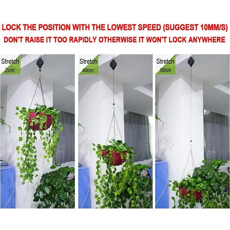 5pc Plant Pulley Hook Set